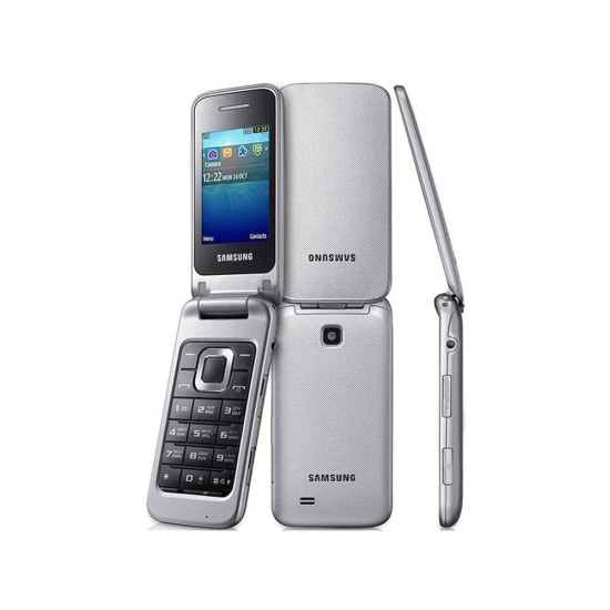 SAMSUNG GT-C3592 DUAL SIM 2.4" SILVER